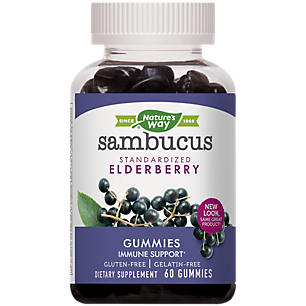 Sambucus Gummies - Standardized Elderberry (60 Gummies)
