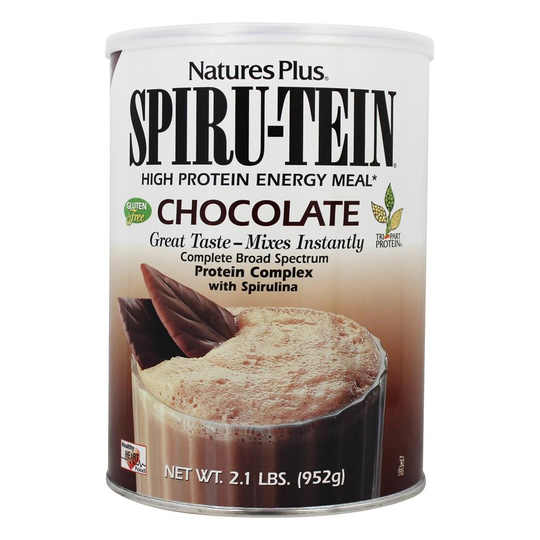 Natures Plus - Spiru-Tein High Protein Energy Meal Chocolate - 2.1 lbs.