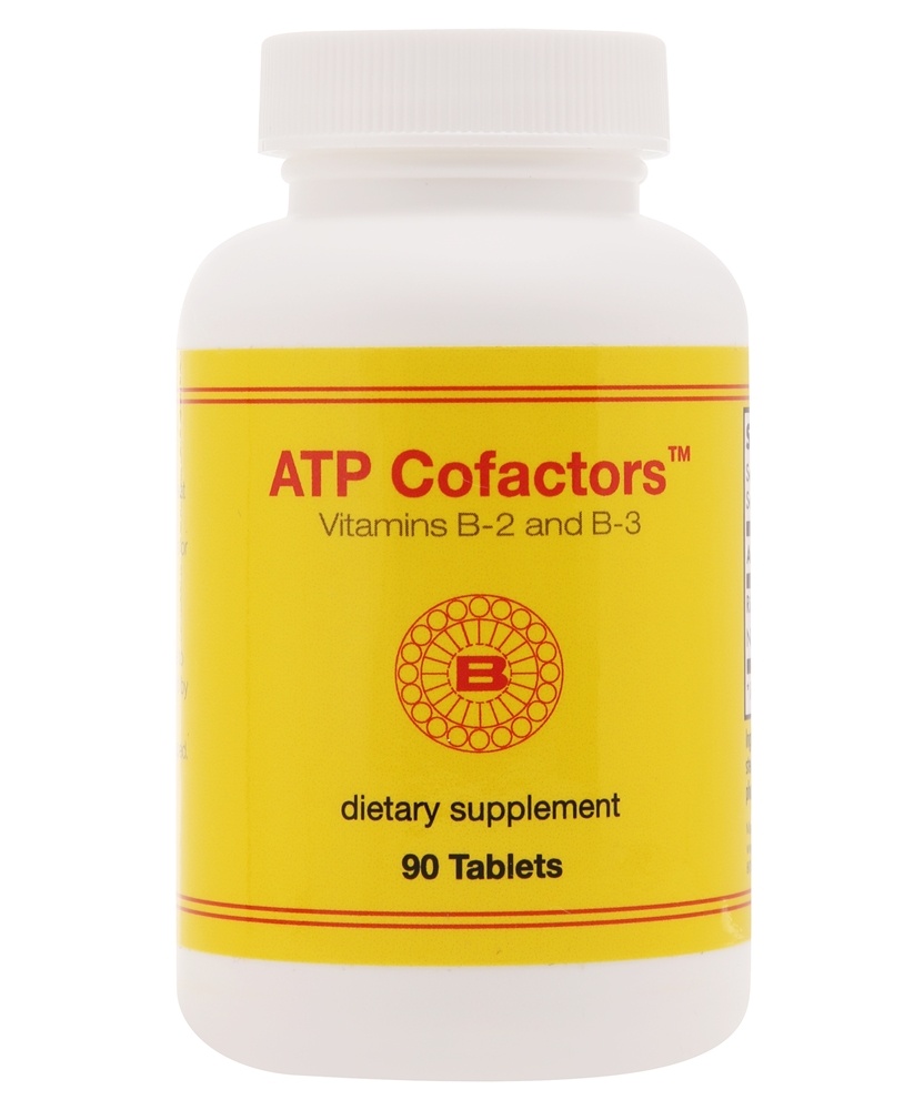 Optimox - ATP Cofactors Vitamins B2 & B3 - 90 Tablets