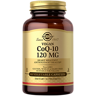 CoQ-10 - 120 MG (60 Vegetarian Capsules)