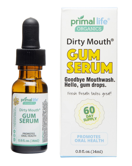Primal Life Organics - Dirty Mouth Gum Serum - 0.5 fl. oz.