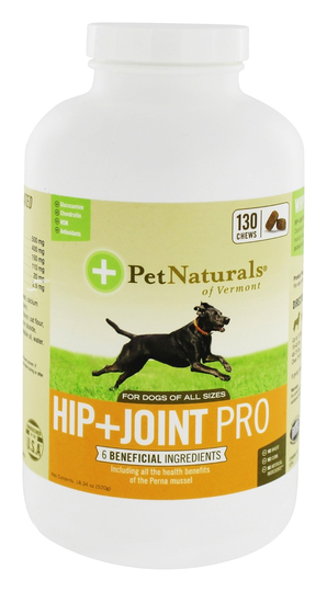 Pet Naturals of Vermont - Hip & Joint Pro For Dogs - 130 Chew(s)