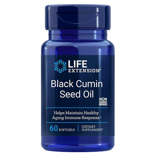 Life Extension Black Cumin Seed Oil 60 Softgels