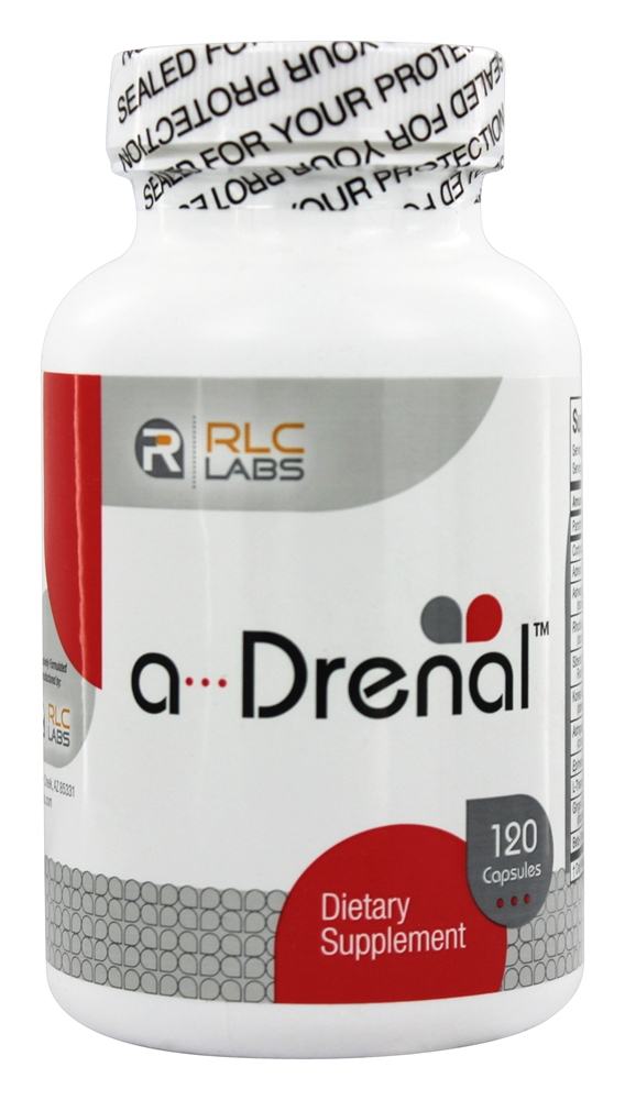 RLC Labs - A-Drenal Dietary Supplement - 120 Capsules