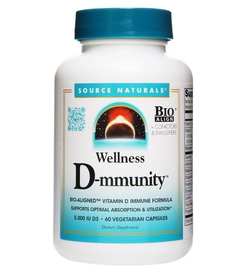 Source Naturals - Wellness D-mmunity - 60 Vegetarian Capsules