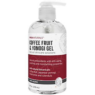 Anti-Aging Coffee Fruit & Yomogi Gel with Natural Antioxidants & Botanicals (8 Ounces)