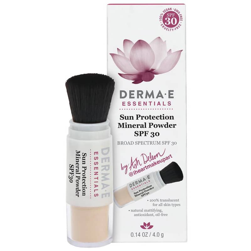 Derma E Sun Protection Mineral Powder SPF 30 .14 Oz