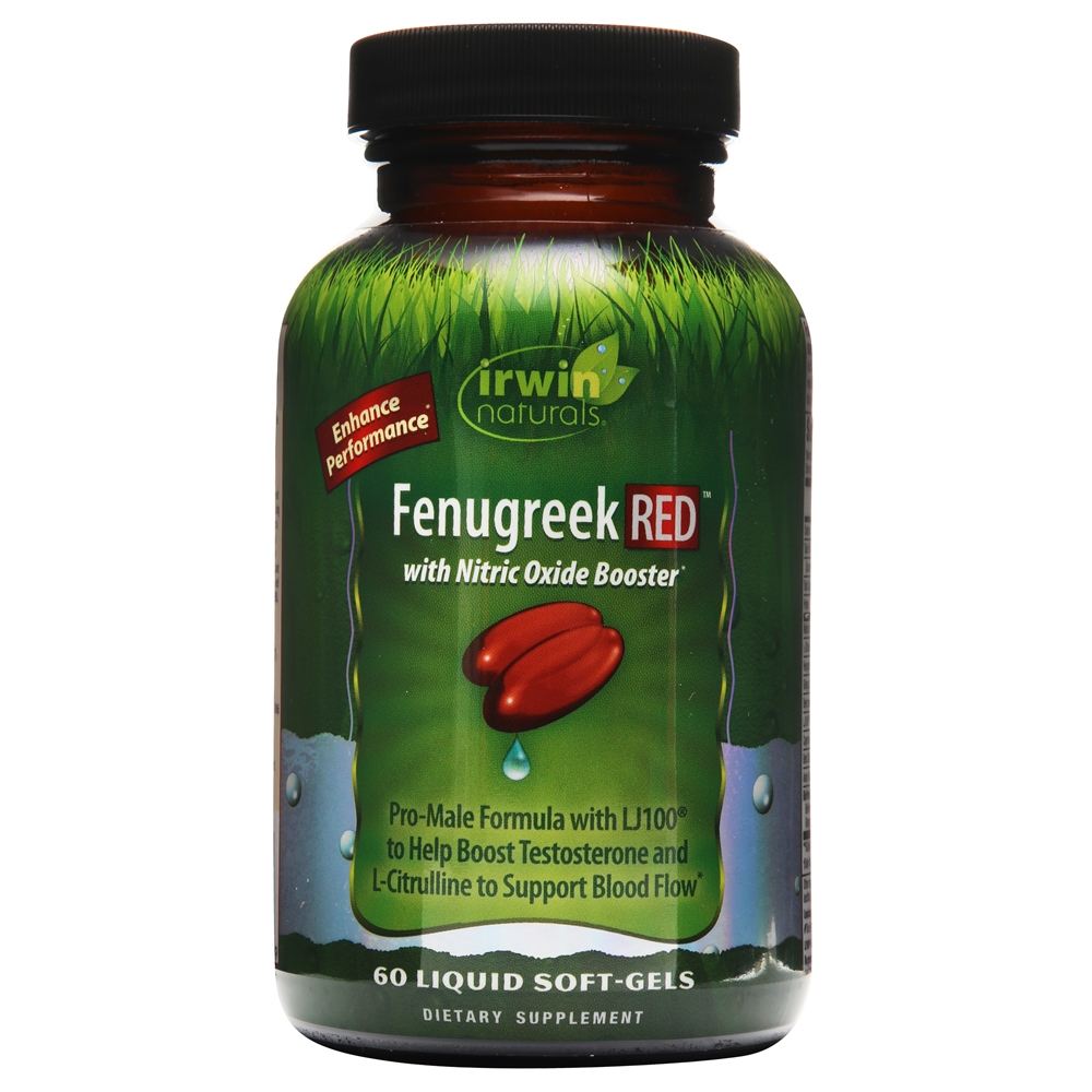 Irwin Naturals - Fenugreek RED - 60 Liquid Softgels