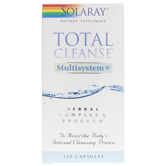 Solaray Total Cleanse, Multisystem Formula 120 Capsules