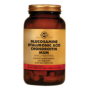 Glucosamine Hyaluronic Acid Chondroitin MSM (120 Tablets)