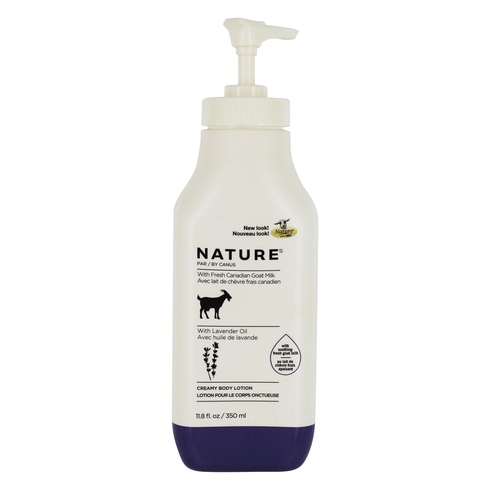 Canus - Nature Creamy Goat Milk Body Lotion Lavender Oil - 11.8 fl. oz.