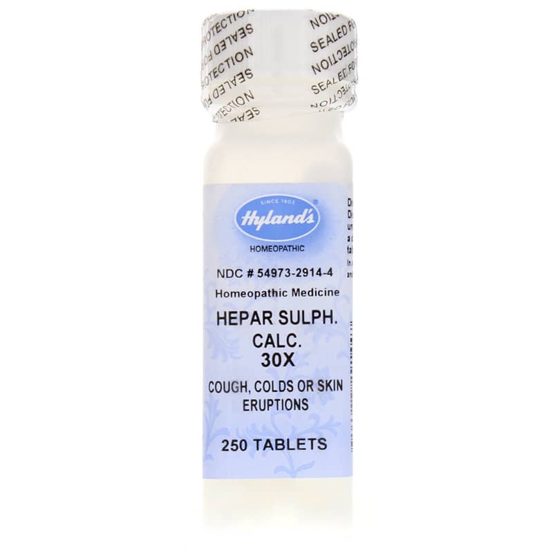 Hylands Hepar Sulph Calc 30X 250 Tablets