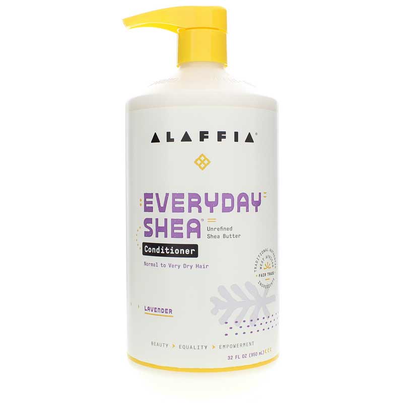 Alaffia Conditioner Everyday Shea Lavender 32 Oz
