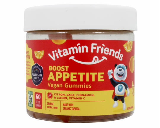 Vitamin Friends - Boost Appetite Vegetarian Orange - 60 Gummies