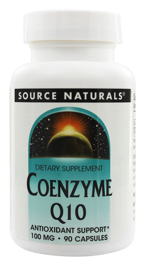Source Naturals - Coenzyme Q10 100 mg. - 90 Capsules