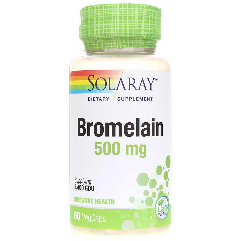 Solaray Bromelain 500 Mg 60 Veg Capsules