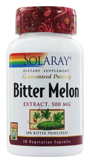 Solaray - Guaranteed Potency Bitter Melon Extract 500 mg. - 30 Capsules