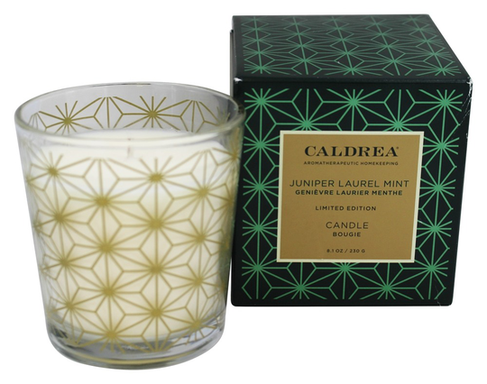 Caldrea - Candle Juniper Laurel Mint - 8.1 oz.
