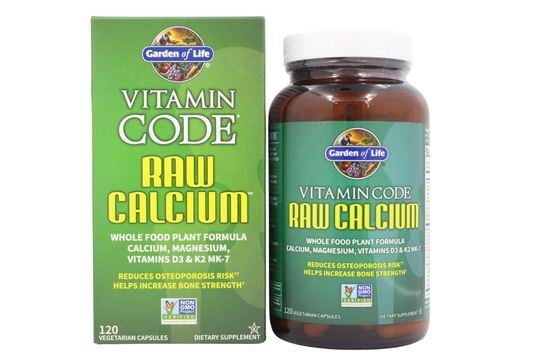 Garden of Life - Vitamin Code RAW Calcium - 120 Vegetarian Capsules