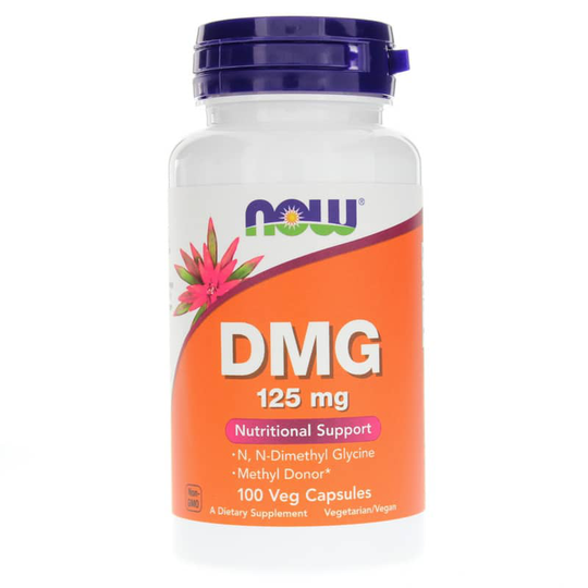 NOW Foods DMG 125 Mg 100 Veg Capsules