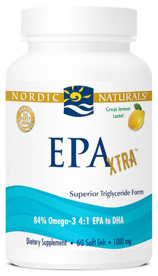 Nordic Naturals - EPA Xtra Superior Triglyceride Form Lemon 1000 mg. - 60 Softgels