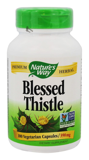 Nature's Way - Blessed Thistle - 100 Vegetarian Capsules