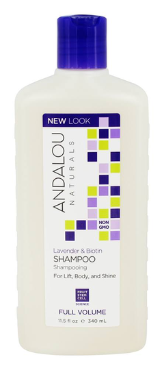 Andalou Naturals - Full Volume Shampoo Lavender & Biotin - 11.5 fl. oz.