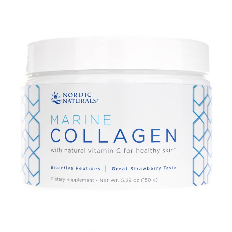 Nordic Naturals Marine Collagen Powder Strawberry 5.29 Oz