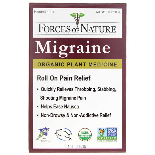 Forces Of Nature Migraine Pain Relief Roll On .14 Oz