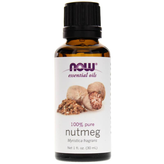 NOW Foods Nutmeg Essential Oil 1 Oz