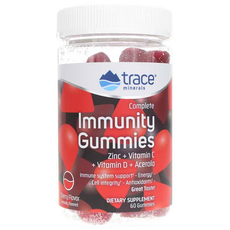 Trace Minerals Research Complete Immunity Gummies 60 Gummies