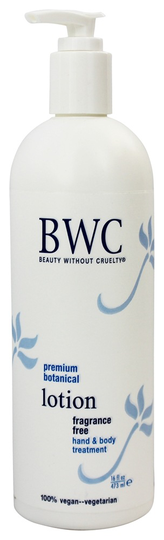 Beauty Without Cruelty - Lotion Hand & Body Treatment Fragrance Free - 16 fl. oz.