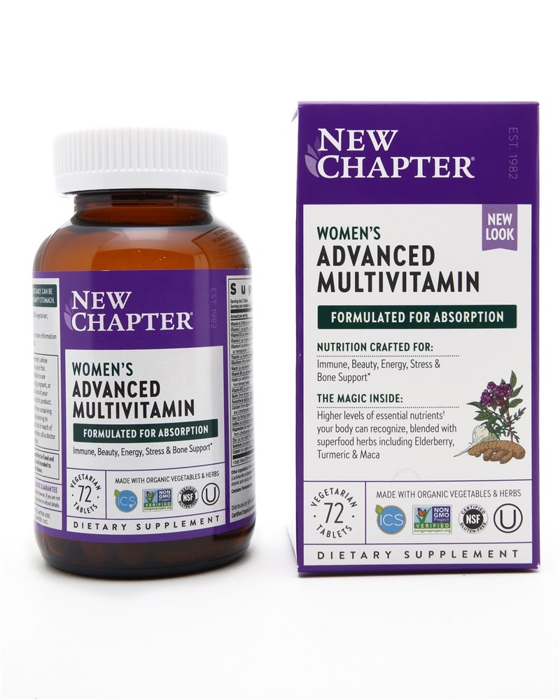 New Chapter - Women's Advanced Multivitamin - 72 Vegetarian Tablets