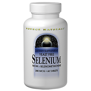 Yeast Free Selenium from L-Selenomethionine - 200 MCG (60 Tablets)