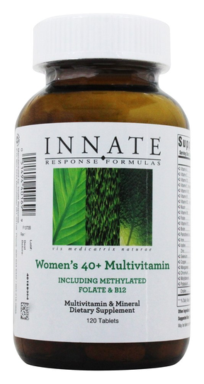 Innate Response Formulas - Women's 40 Plus Multivitamin Including Methylated Folate & B12 - 120 Tablets