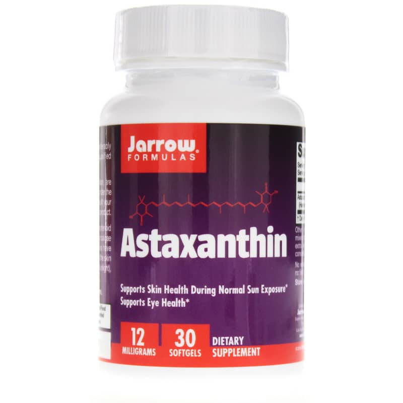 Jarrow Formulas Astaxanthin 12 Mg 30 Softgels