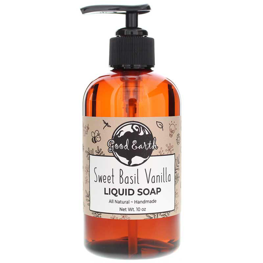 Good Earth Liquid Soap Sweet Basil Vanilla 10 Oz