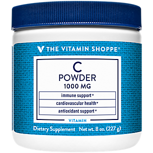 Vitamin C Powder - Cardiovascular, Immune & Antioxidant Support - 1,000 MG (8 oz. / 226 Servings)