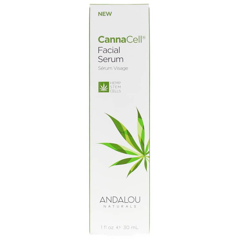 Andalou Naturals CannaCell Facial Serum 1 Oz
