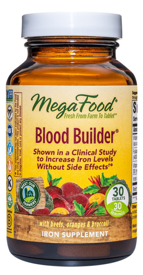 MegaFood - Blood Builder - 30 Tablets