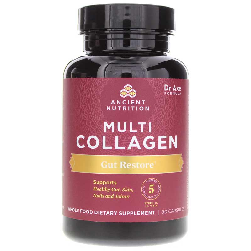Ancient Nutrition Multi Collagen Gut Restore 90 Capsules