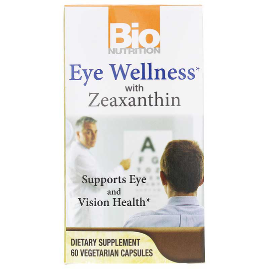 Bio Nutrition Eye Wellness with Zeaxanthin 60 Veg Capsules