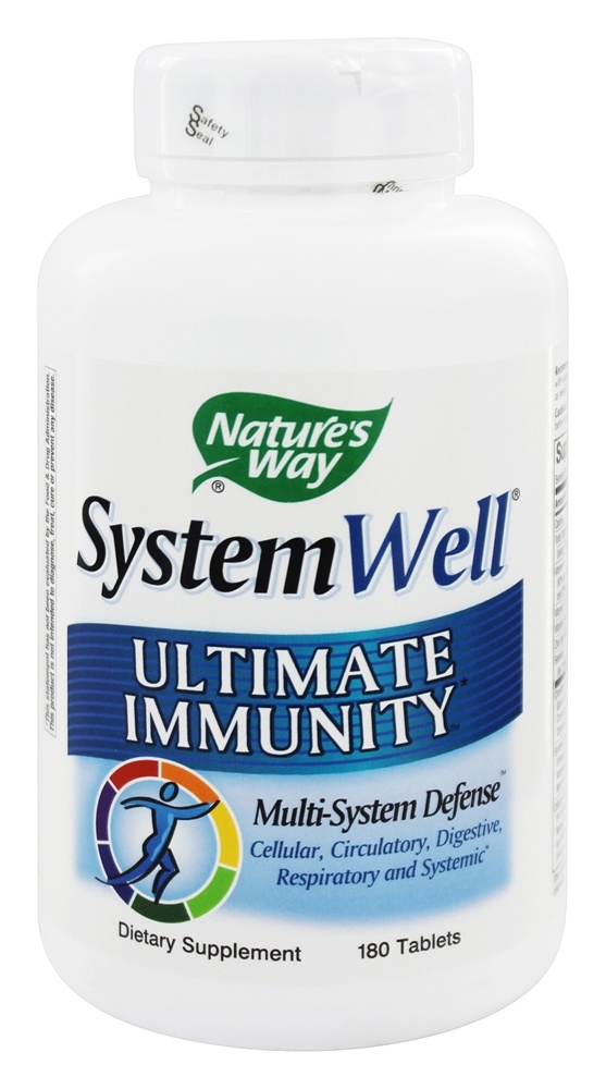 Nature's Way - System Well Immune System Ultimate Immunity - 180 Tablets