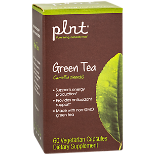 Green Tea - Supports Energy Production & Provide Antioxidant Support - Organic, Non-GMO (60 Vegetarian Capsules)