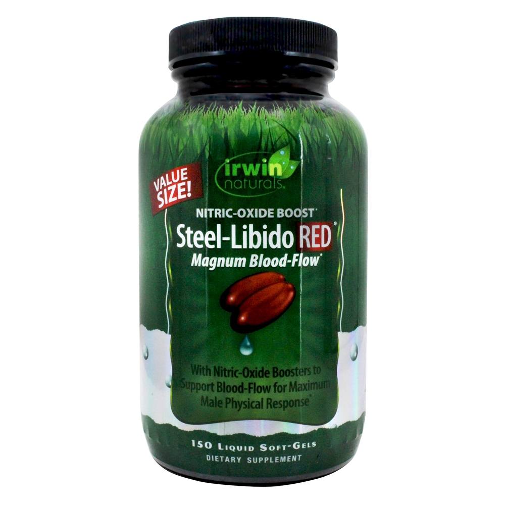 Irwin Naturals - Steel-Libido RED - 150 Softgels
