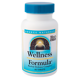 Wellness Formula - Herbal Defense Complex for Immune Support (45 Tablets)