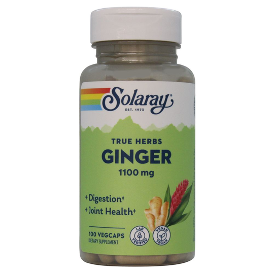 Solaray - Ginger Root 1100 mg. - 100 Capsules