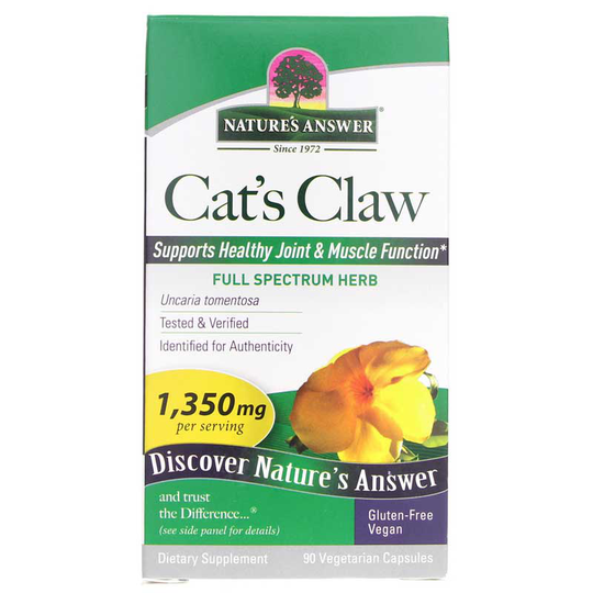 Natures Answer Cat's Claw 90 Veg Capsules