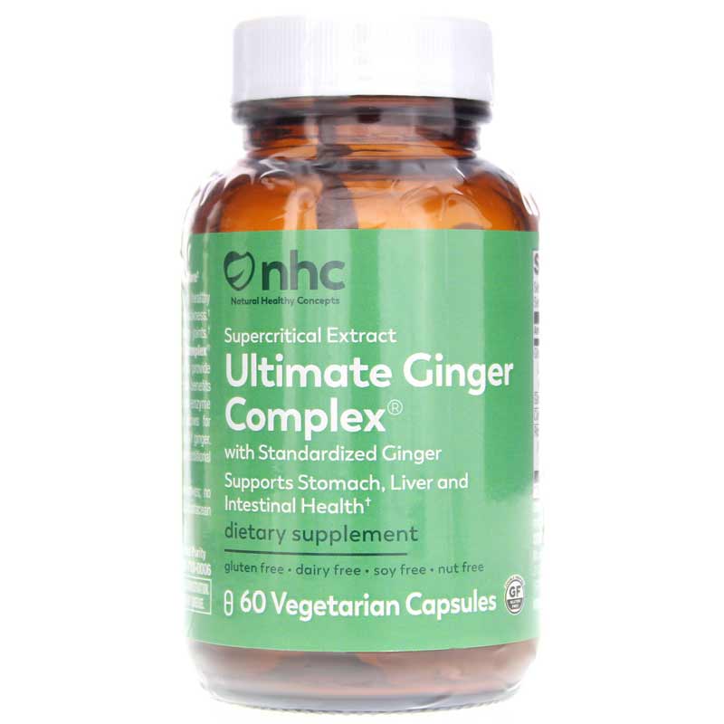 Natural Healthy Concepts Ultimate Ginger Complex 60 Veg Capsules