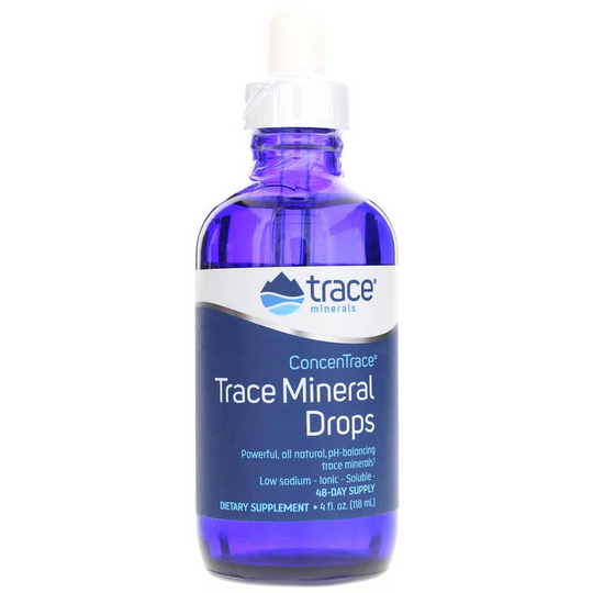 Trace Minerals Research ConcenTrace Trace Mineral Drops Glass 4 Oz